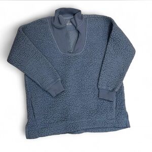 Aerie Blue Textured Women's Sweater